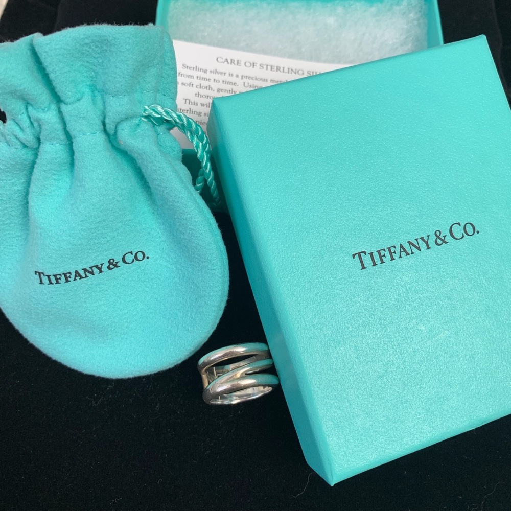Tiffany & Co. 925 Retired sterling silver ring